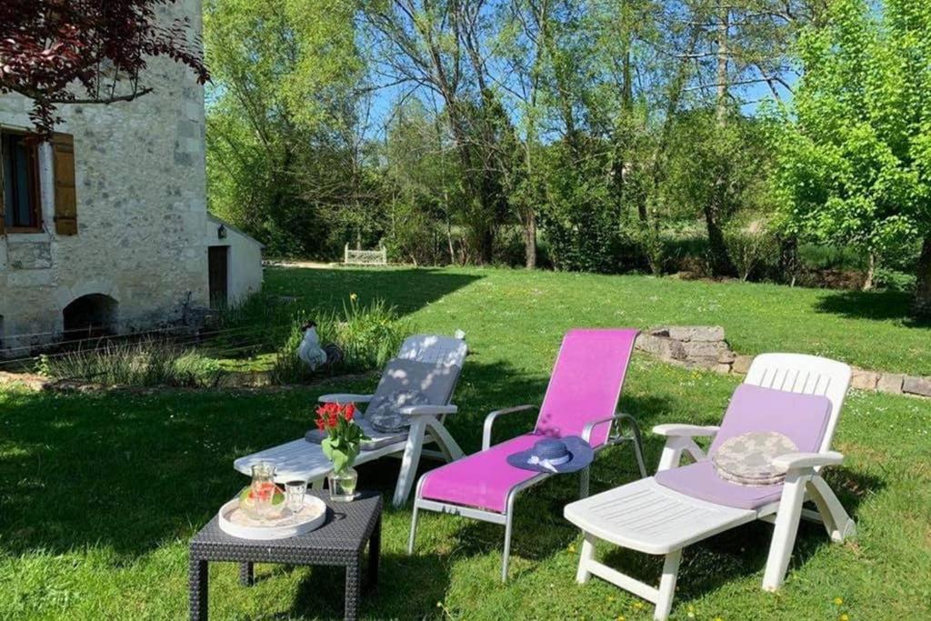 Gite Moulin De Lausseignan Barbaste Екстер'єр фото